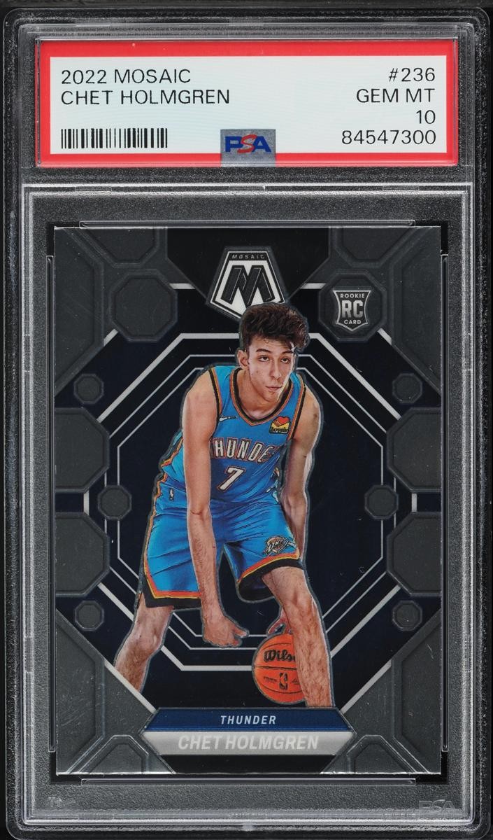 2022 Chet Holmgren Panini Mosaic Basketball #236