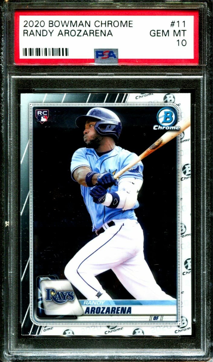 2020 Randy Arozarena Bowman Chrome Baseball #11